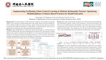 在糖尿病视网膜病变患者中实施以患者为中心的学习：优化多学科循证实践以进行健康教育.pdf
