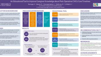 62- An Educational Tool to Improve Caregiver Knowledge about Post-Operative CVICU Care Timelines .pdf